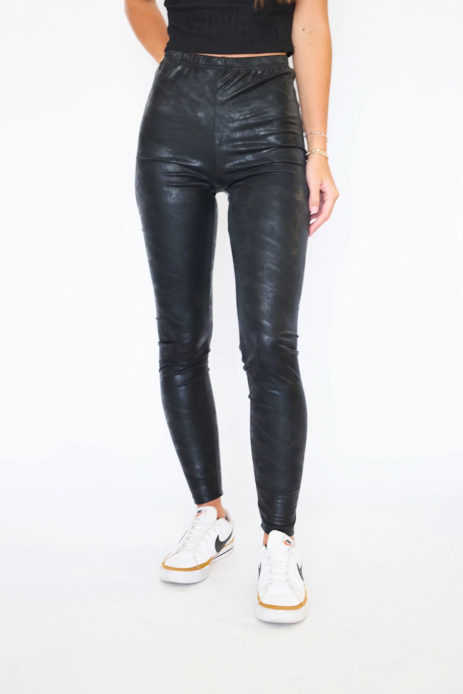 AntiStatic Coating Reinforced Hem Ava Leggings (FINAL SALE)