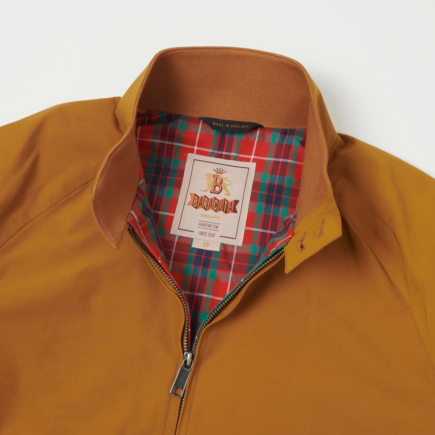 Everyday apparel Baracuta G9 'Baracuta Cloth' Harrington Jacket - Pumpkin Spice