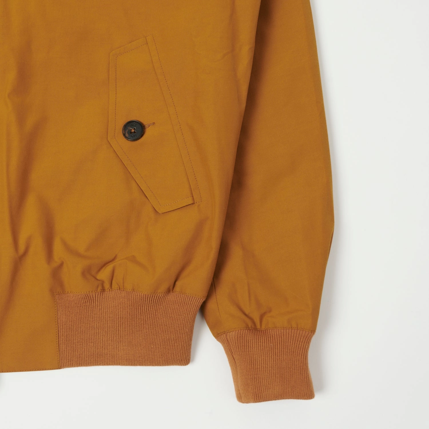 Baracuta G9 'Baracuta Cloth' Harrington Jacket - Pumpkin Spice Classic Fit Cut