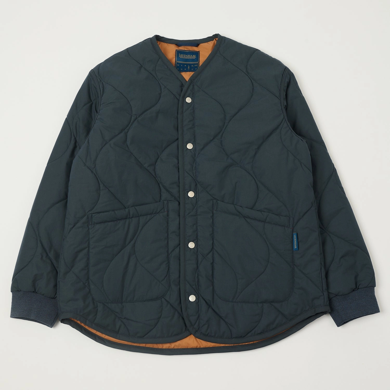 Effortless Layer Lavenham Quilt Liner Jacket - Vulcan