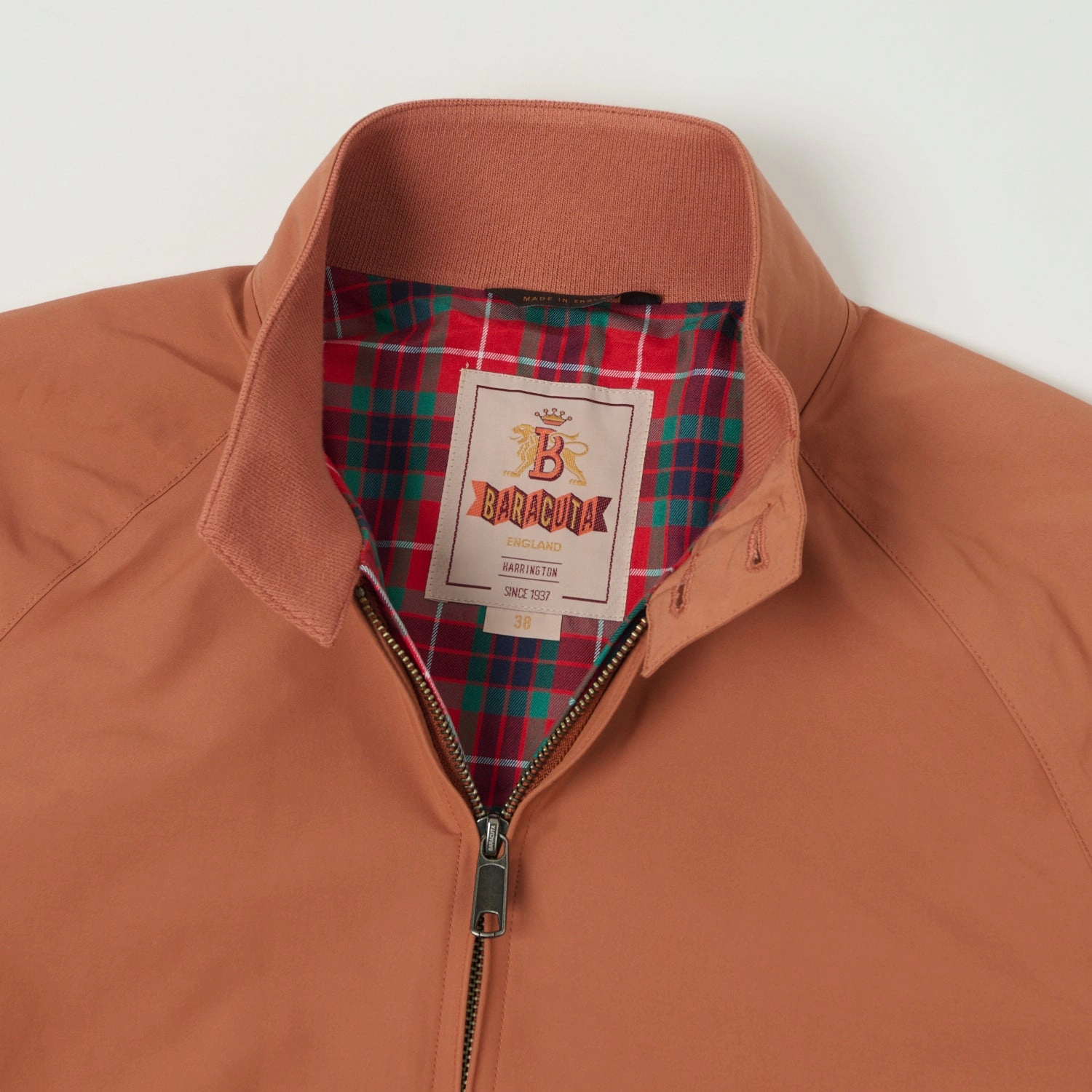 Baracuta G9 'Baracuta Cloth' Harrington Jacket - Onion Airy Layer Fit