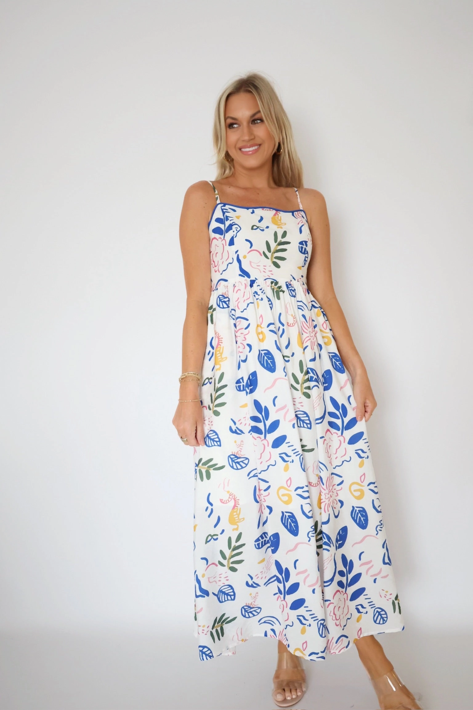 Ratliff Midi Dress (FINAL SALE) Layered Placket Design Outdoor Apparel