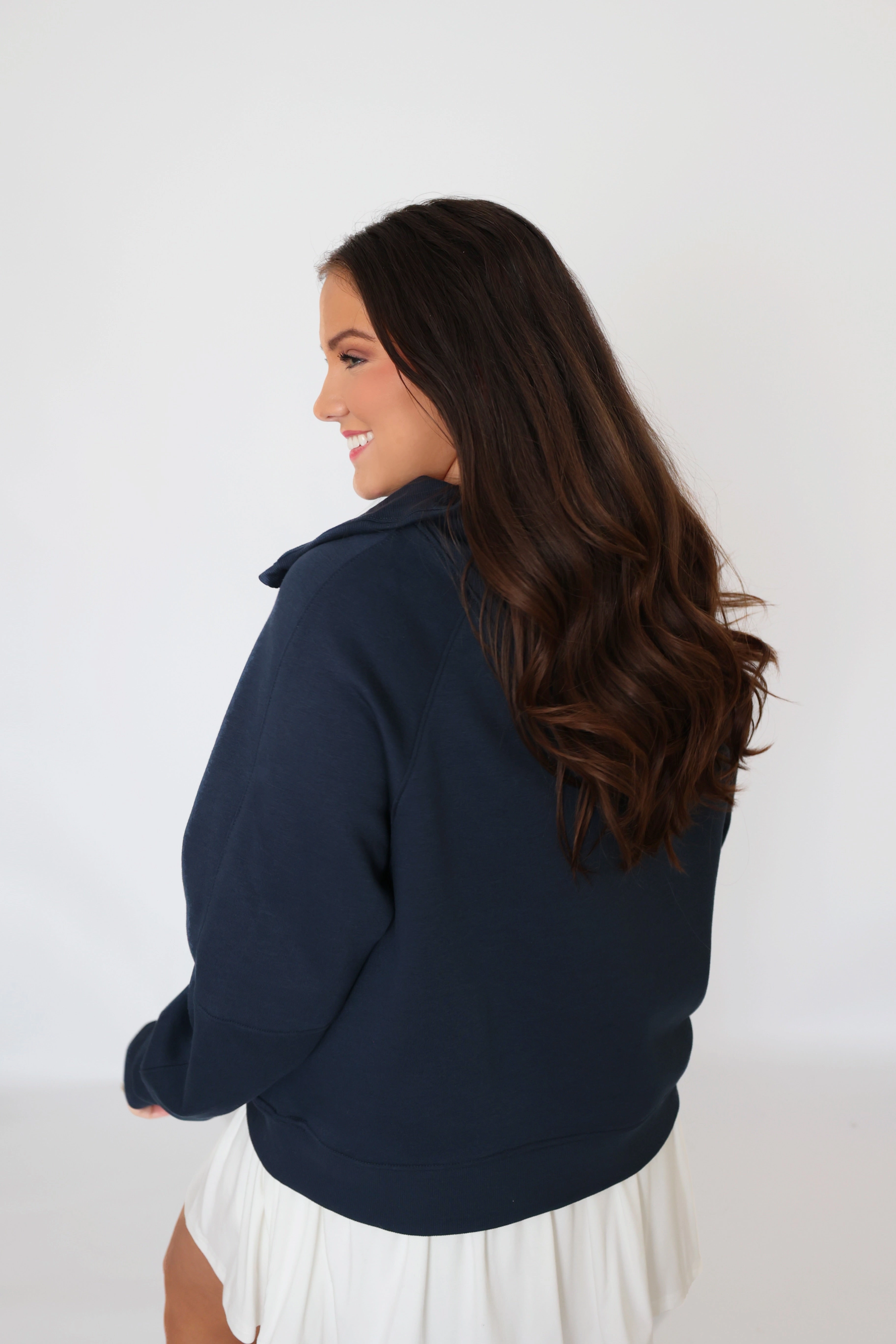 Mollie Half Zip Pullover EcoCertified Material