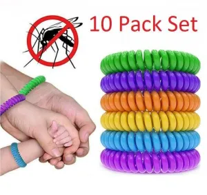 Mosquito Bracelets - All Natural Citronella ~ 10 Pack!