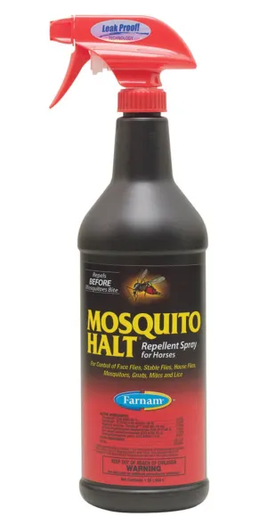 Mosquito Halt Repellent Spray for Horses, 32 oz