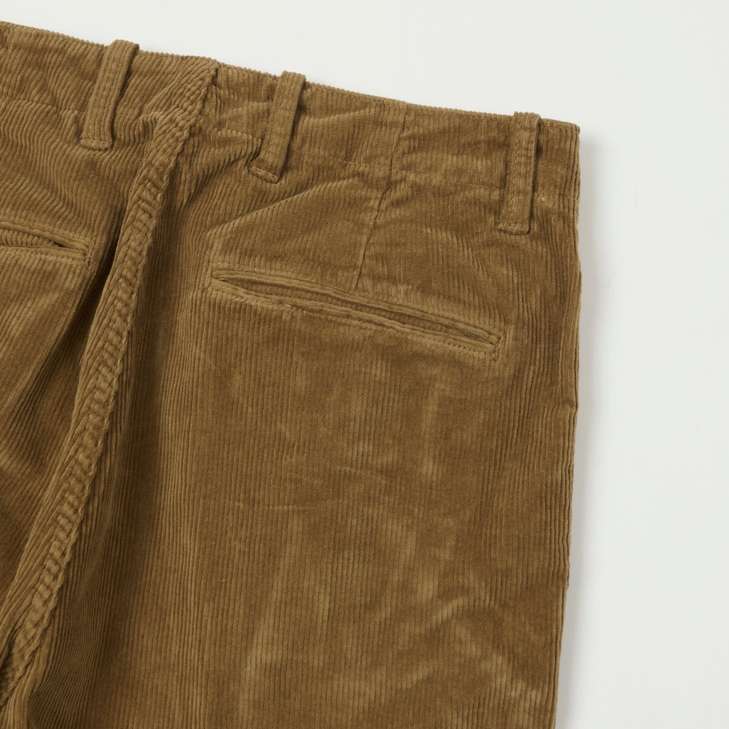 East Harbour Surplus 'Axel 101' Corduroy Trouser - Wood Rest Easy Tailored Fit