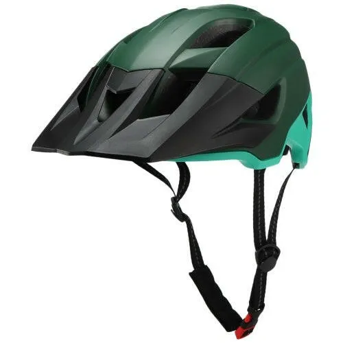 Mountain Bike Helmet with Detachable Visor Detachable Goggles Ultralight Adjustable MTB Cycling Bicycle Helmet Men Women Sports Outdoor Safety Helmet