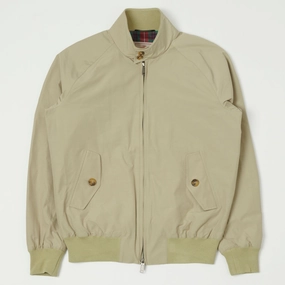 Baracuta G9 'Baracuta Cloth' Harrington Jacket - Natural Light Reflective