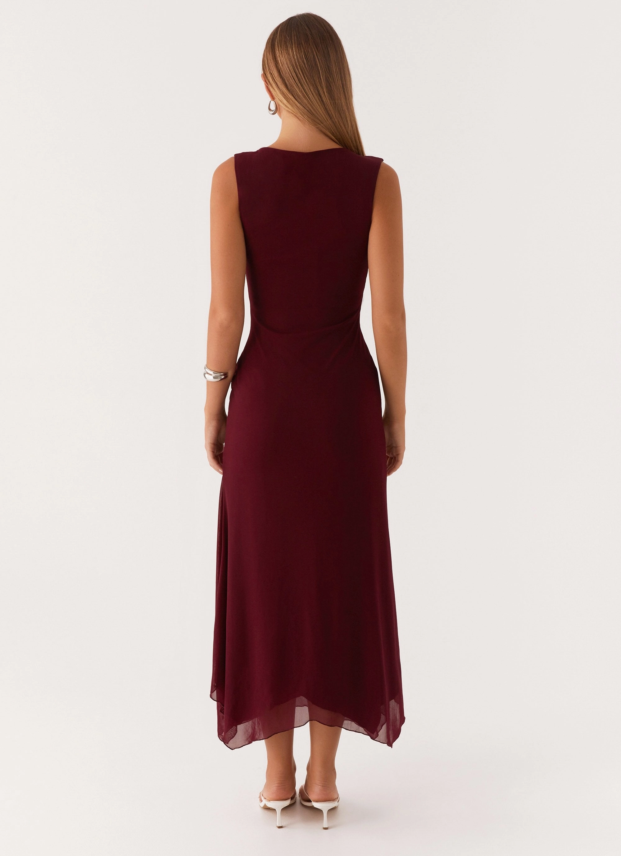 Trendy Piece Murphy Maxi Dress - Deep Maroon