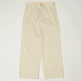 Active Design Nanamica Wide Straight Chino Pants - Dry Sand