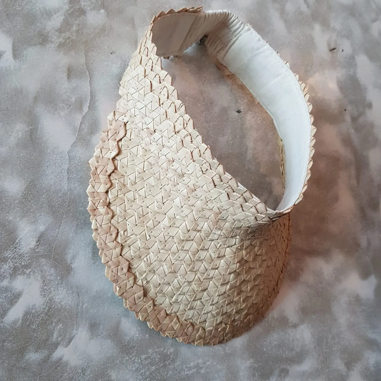 Natural Palm Leaf Visors
