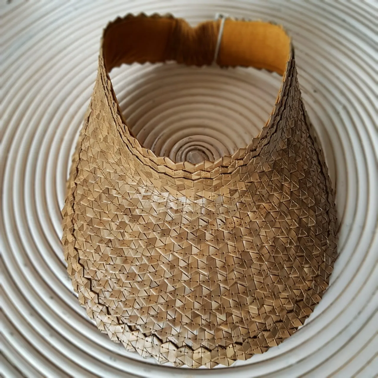 Natural Palm Leaf Visors