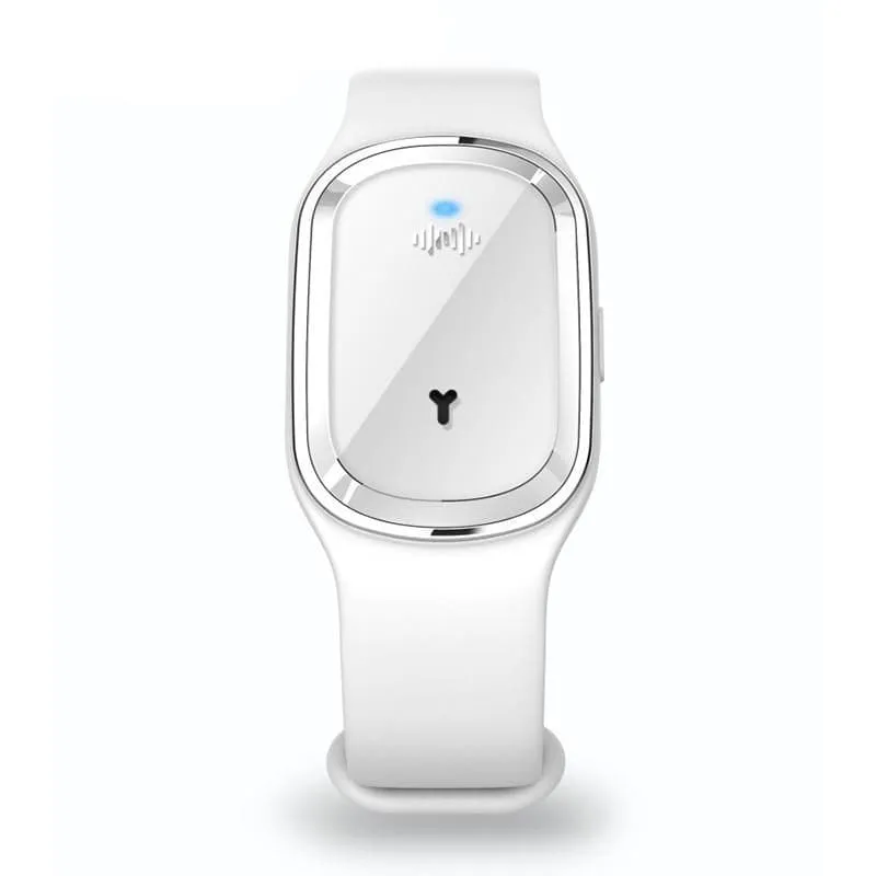 Natural Repellent - Ultrasonic Anti-Mosquito Wrist Band (w/ 3-Block Modes)