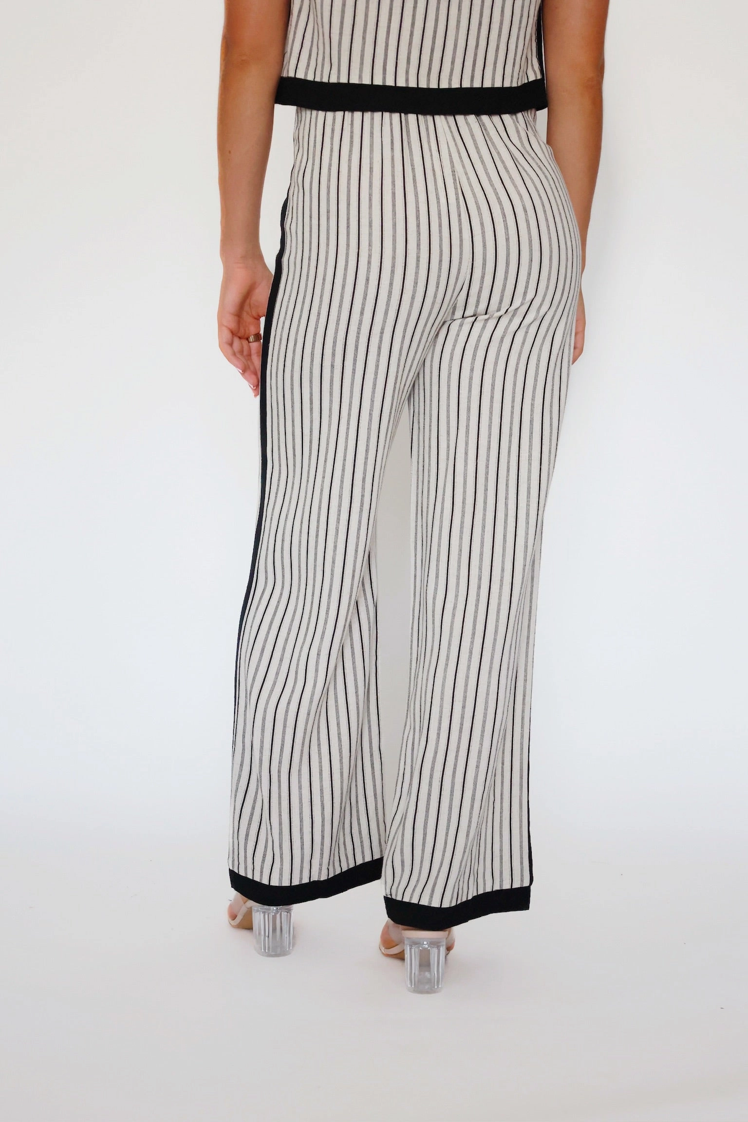 VNeckReinforcement Natural Blend Pants- Final Sale