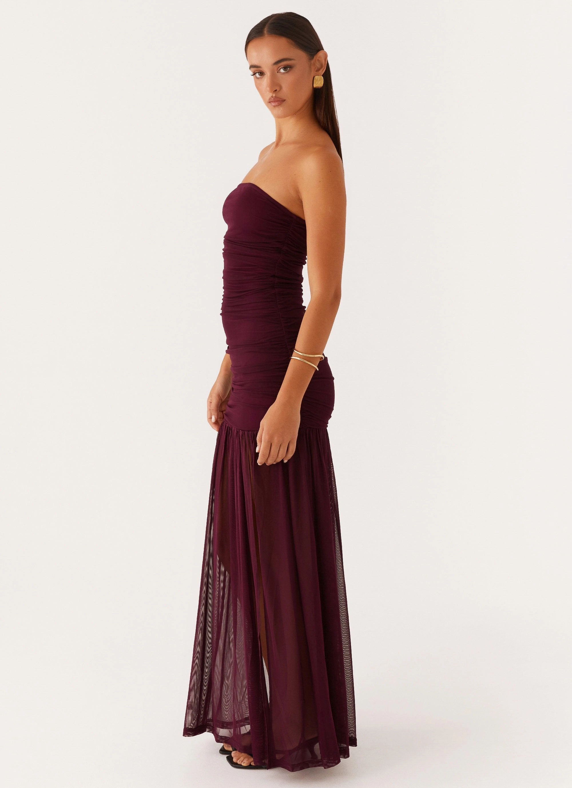 Air Layer Savaya Maxi Dress - Mulberry