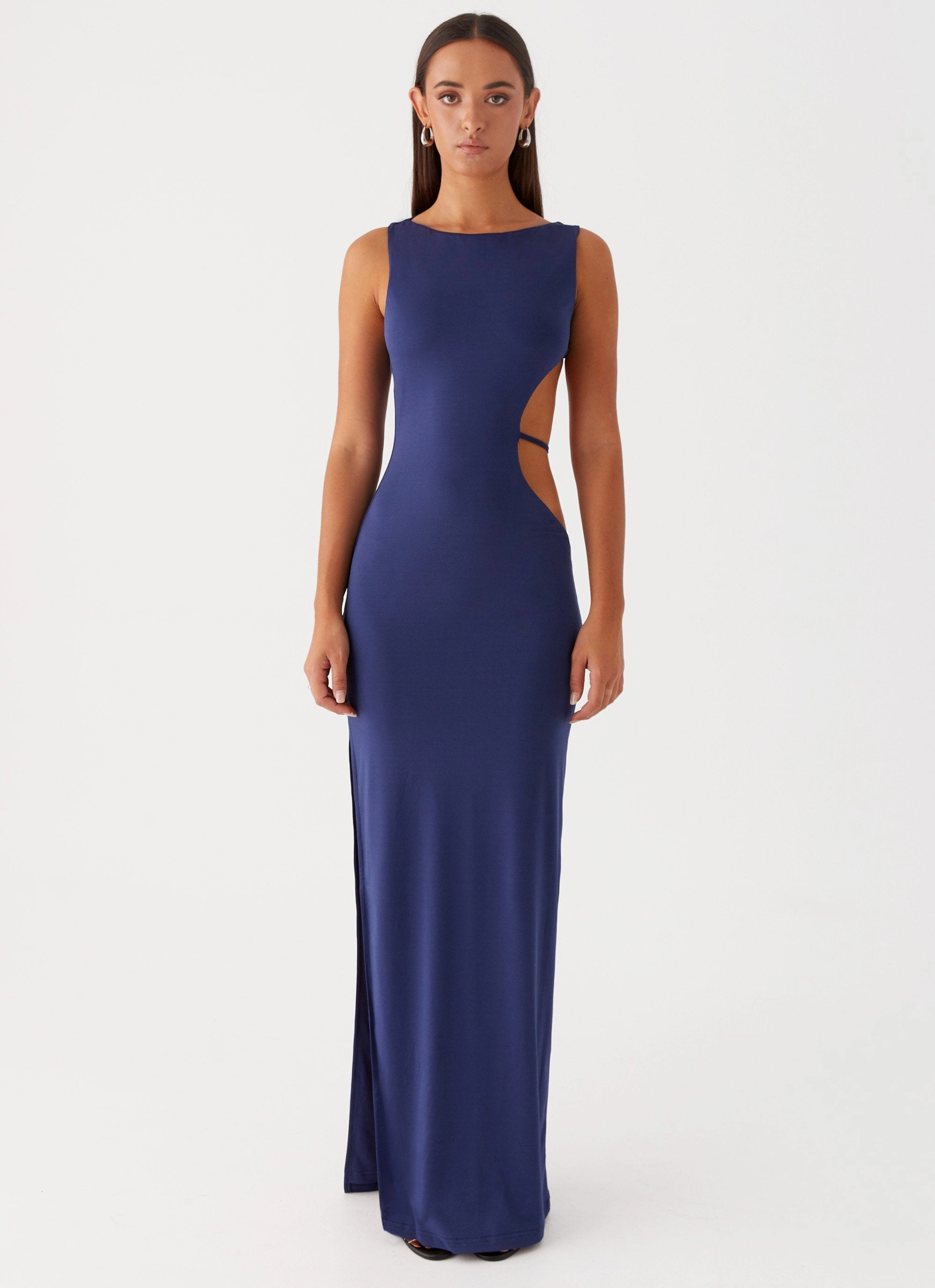 Sutton Maxi Dress - Navy Easy Look