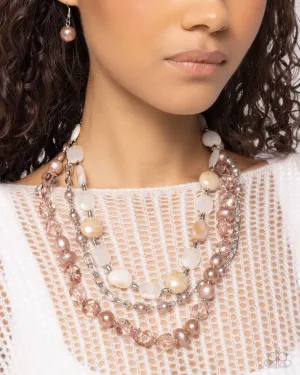 Necklaces Essential Elegance - Brown PEARL N2323