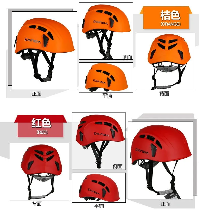 New High Strength And Durable Integrally-Molded Rock Climbing Helmet ABS PC Corrosion Resistance Professional For Mountain Sport