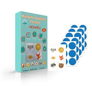 New in package! All Natural 66 Pack Mosquito Repellent Patches for the entire family, effective up to 24 hours!