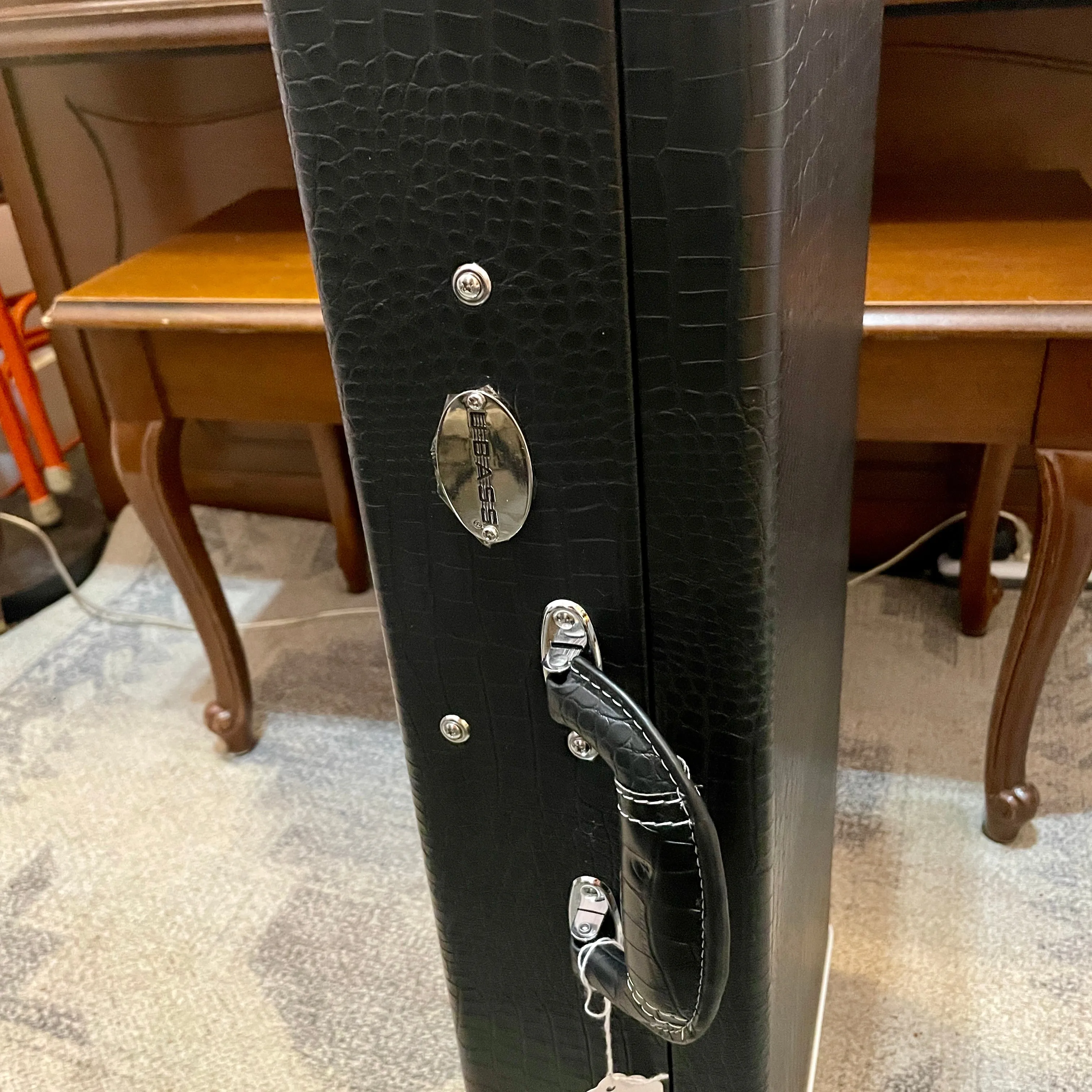 New! Kala U-Bass Rectangular Hardcase, Diamond Black