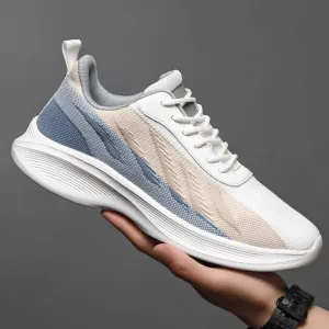 New Summer Breathable Mesh Shoes Flying Woven Casual All-matching Fashionable Sports Shoes