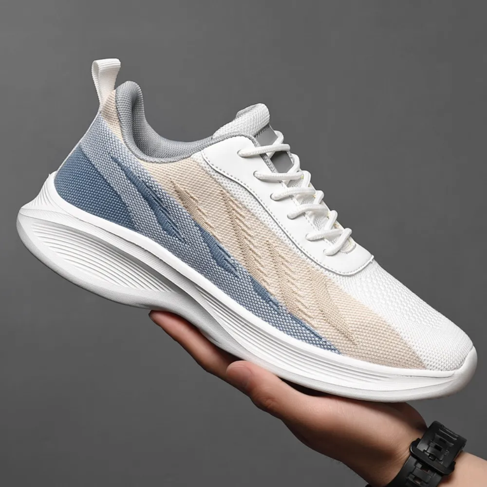 New Summer Breathable Mesh Shoes Flying Woven Casual All-matching Fashionable Sports Shoes