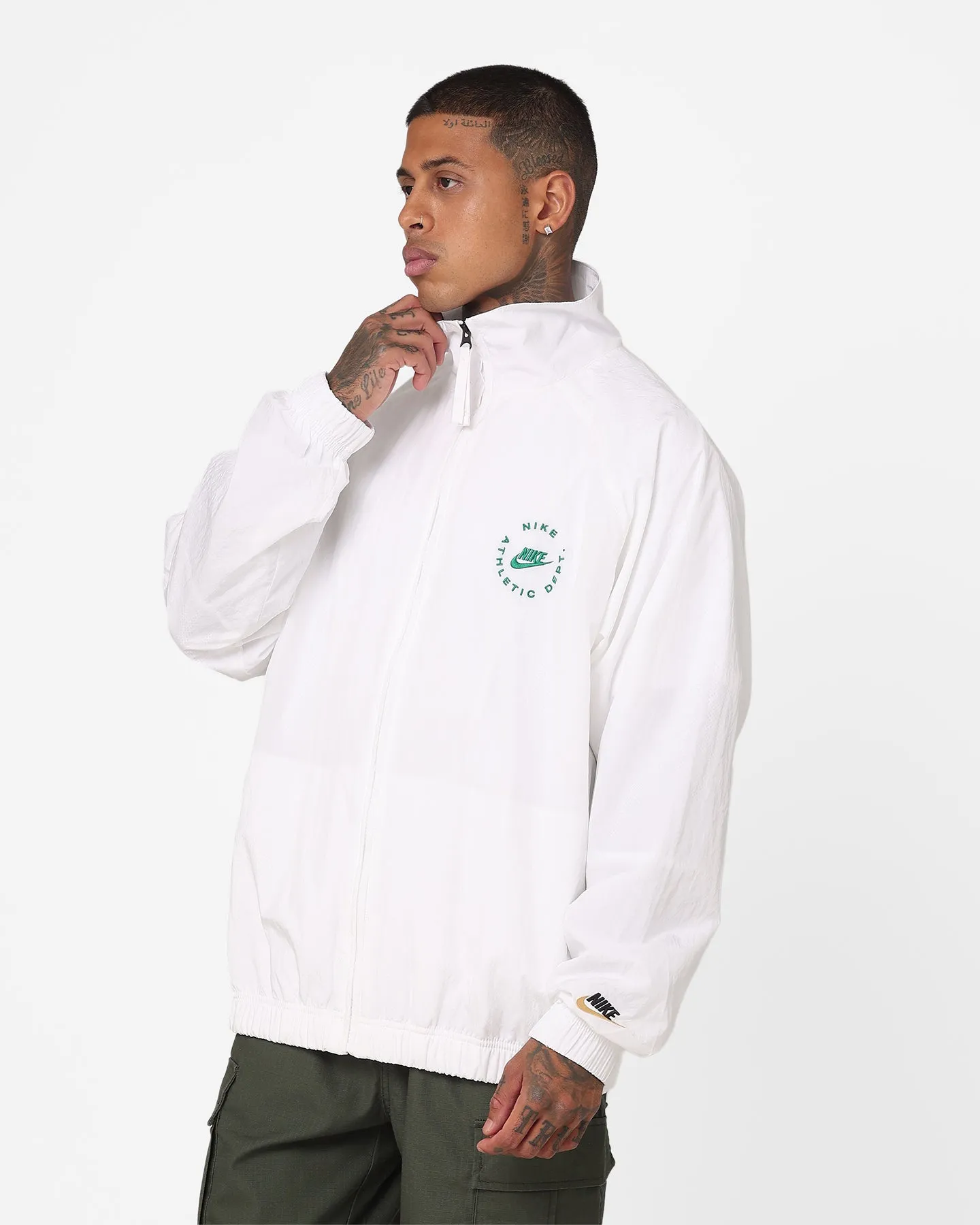 Nike Sportswear Woven Jacket White/Malachite