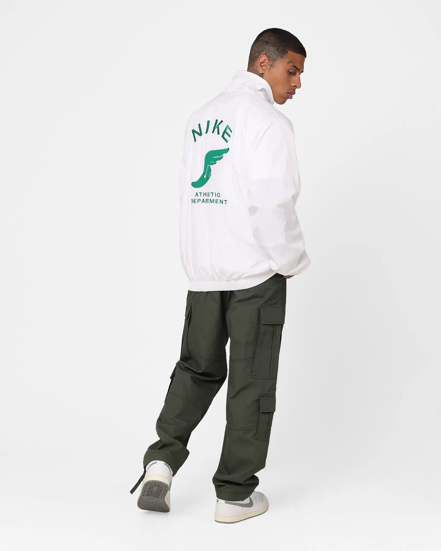 Nike Sportswear Woven Jacket White/Malachite