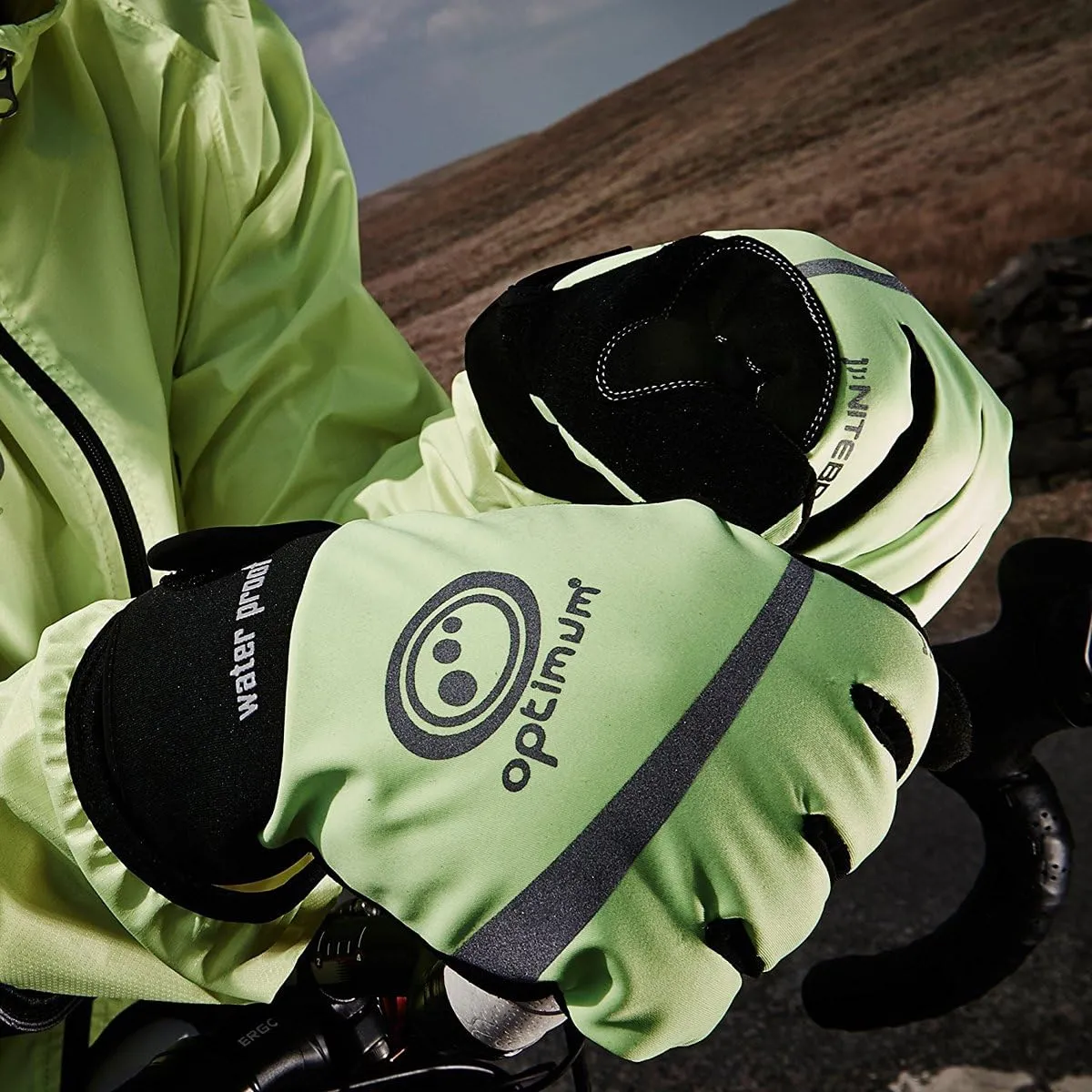 Nitebrite Waterproof Cycling Gloves