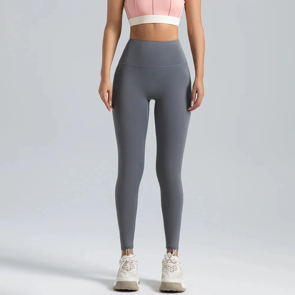 No T-line Beautiful Buttocks For Women Yoga Pants - High-Waisted Butt-Lifting Seamless Fitness Leggings