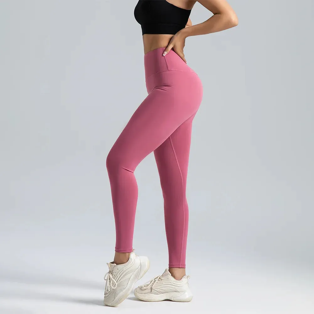 No T-line Beautiful Buttocks For Women Yoga Pants - High-Waisted Butt-Lifting Seamless Fitness Leggings