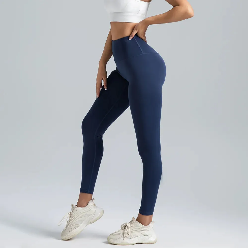No T-line Beautiful Buttocks For Women Yoga Pants - High-Waisted Butt-Lifting Seamless Fitness Leggings