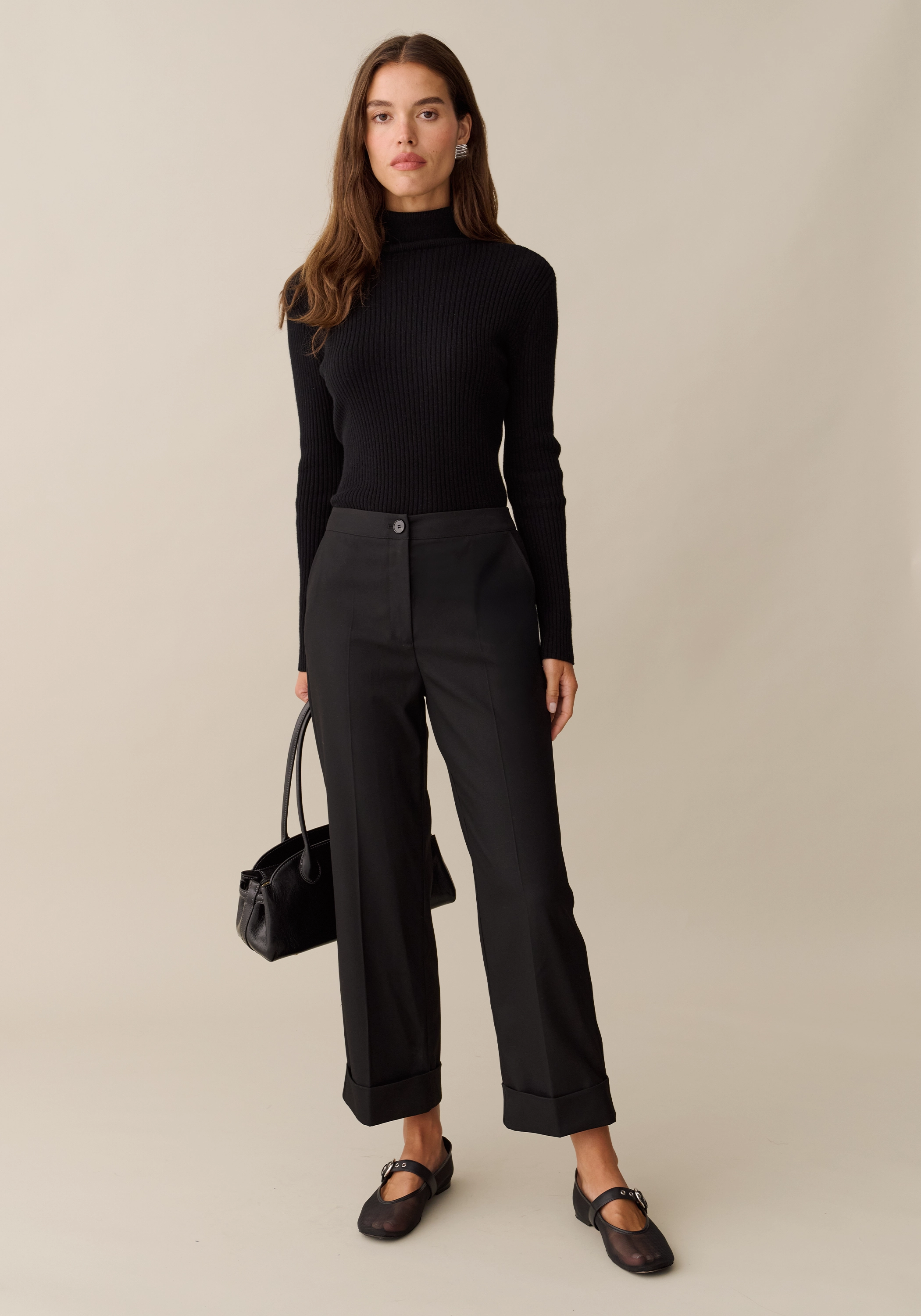 NonBindingWaistline Soft Material Seren Pant