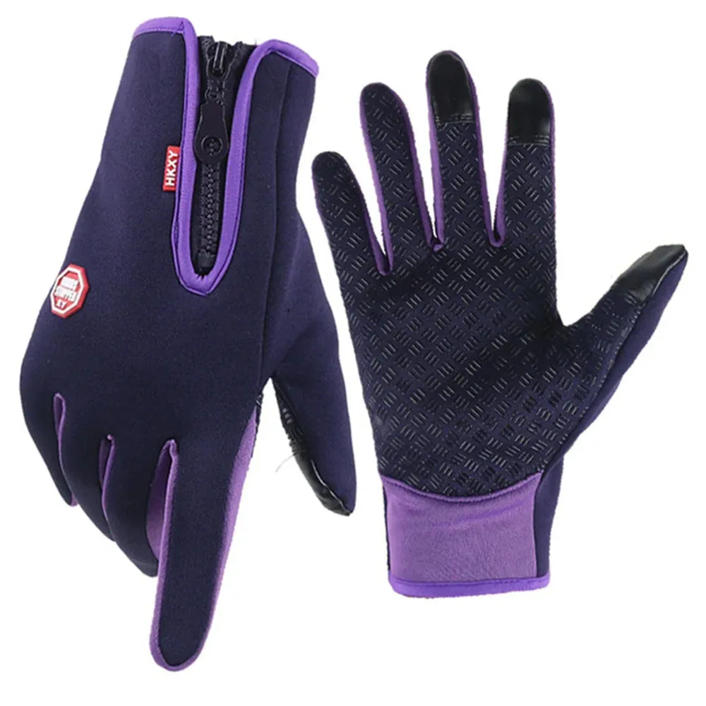 Non-Slip Touchscreen Winter Gloves – Waterproof