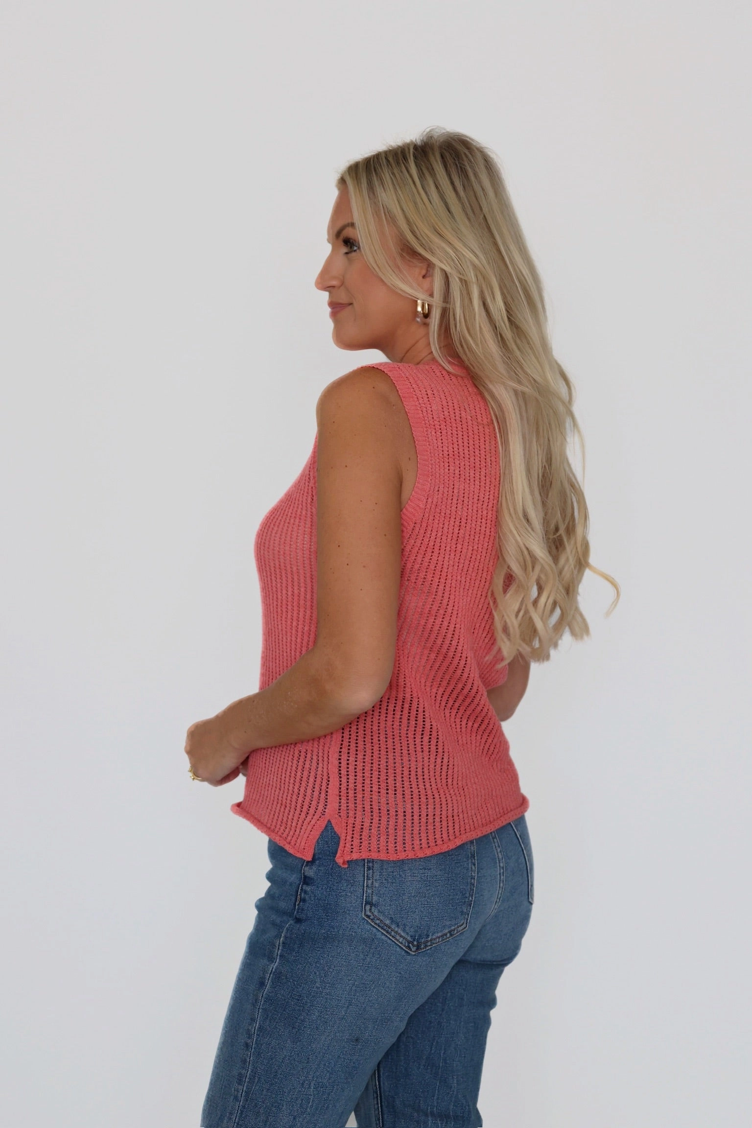 Non Slip Shoulder Seams Bluesign Approved Material Quest Knit Top