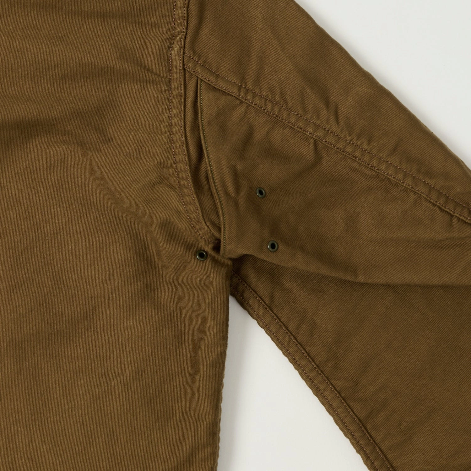 Freewheelers & Co S-8 Aviators Summer Flying Jacket - Sepia Brown Weekend Ready