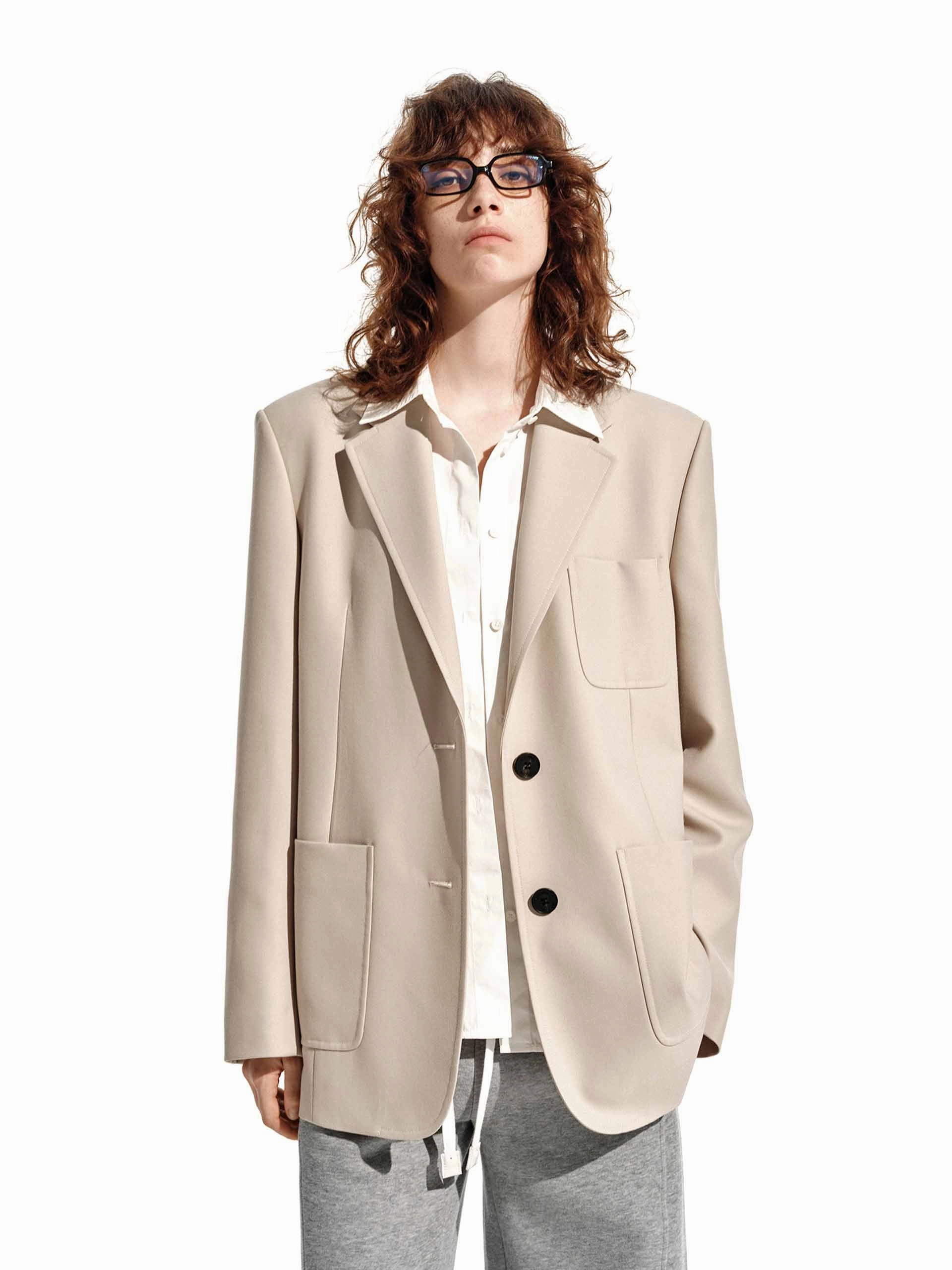 Patch Pocket Tailored Blazer Rainy Day Option