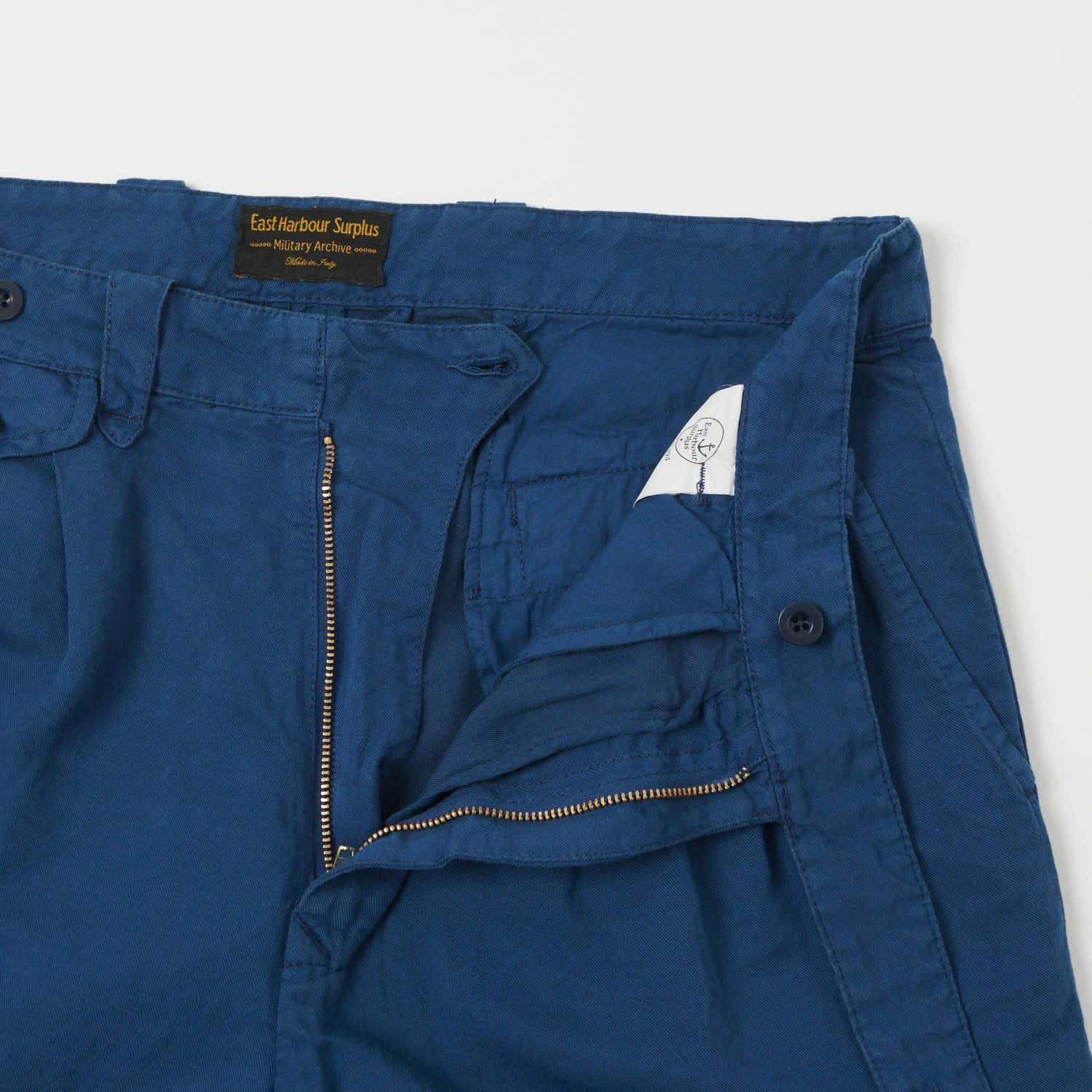 East Harbour Surplus 'Sacks 394' Trouser - Blue Packable Fit Quick Comfort