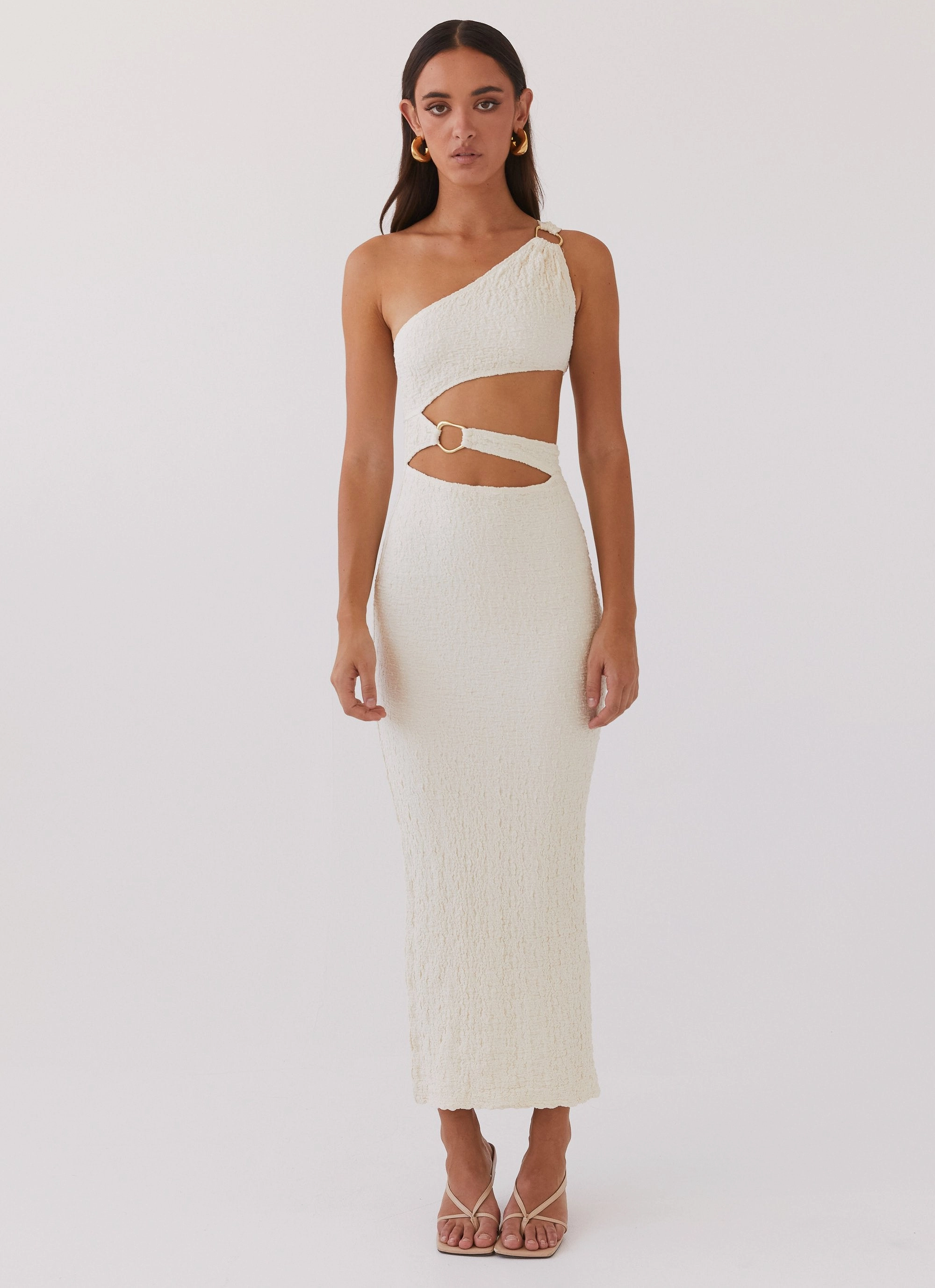North Haven Maxi Dress - Ivory Wave bold appearance
