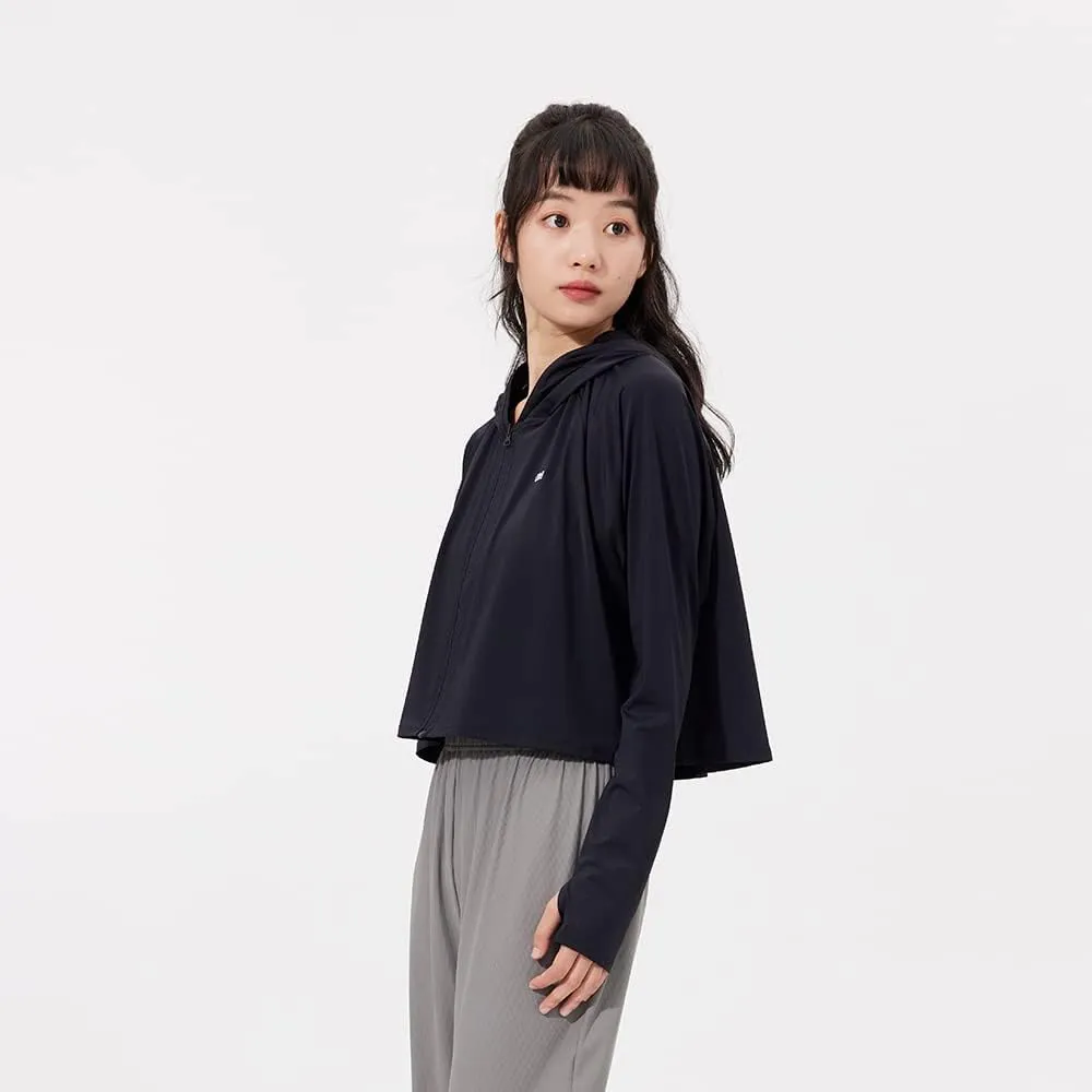 OHRAIN Cropped Sun Protection Jackets UPF50  Cooling Lightweight Breathable Summer Outdoor Tops SLC4M320T