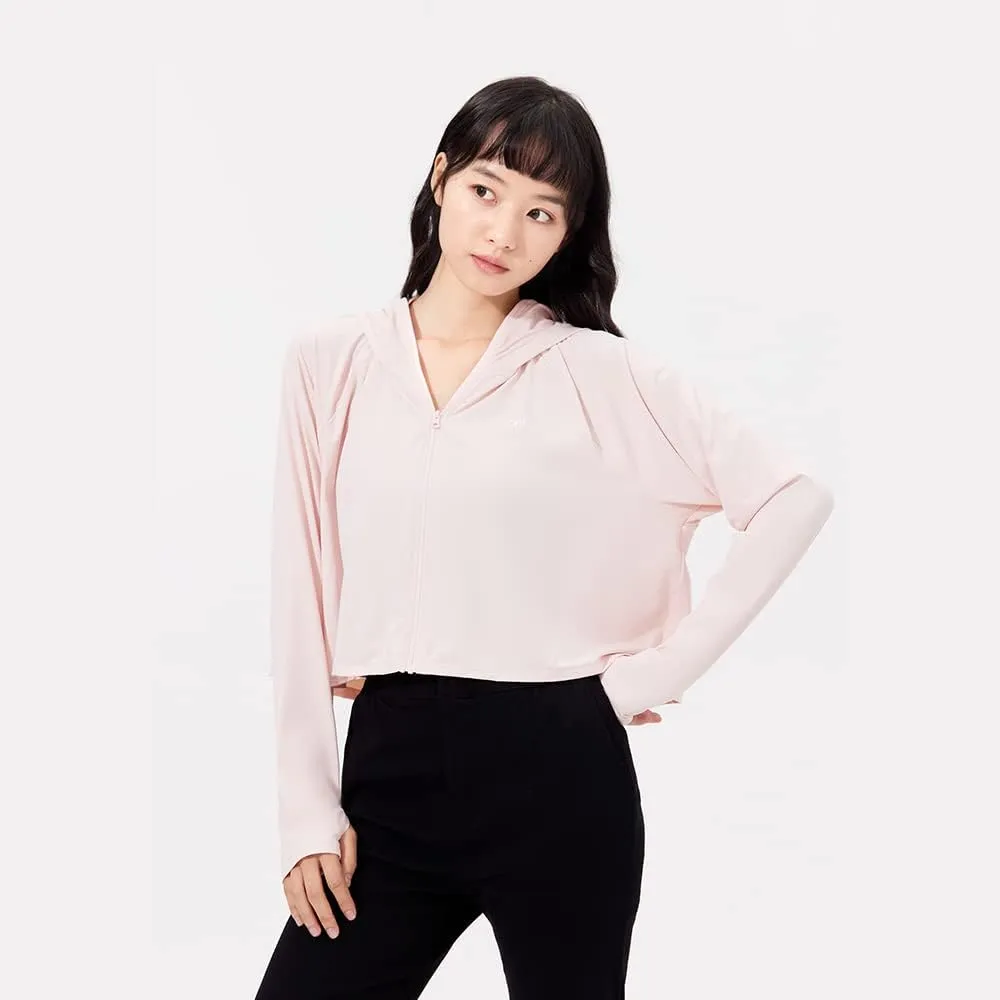 OHRAIN Cropped Sun Protection Jackets UPF50  Cooling Lightweight Breathable Summer Outdoor Tops SLC4M320T