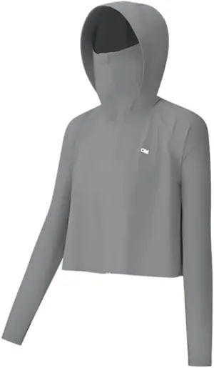 OHRAIN Cropped Sun Protection Jackets UPF50  Cooling Lightweight Breathable Summer Outdoor Tops SLC4M320T