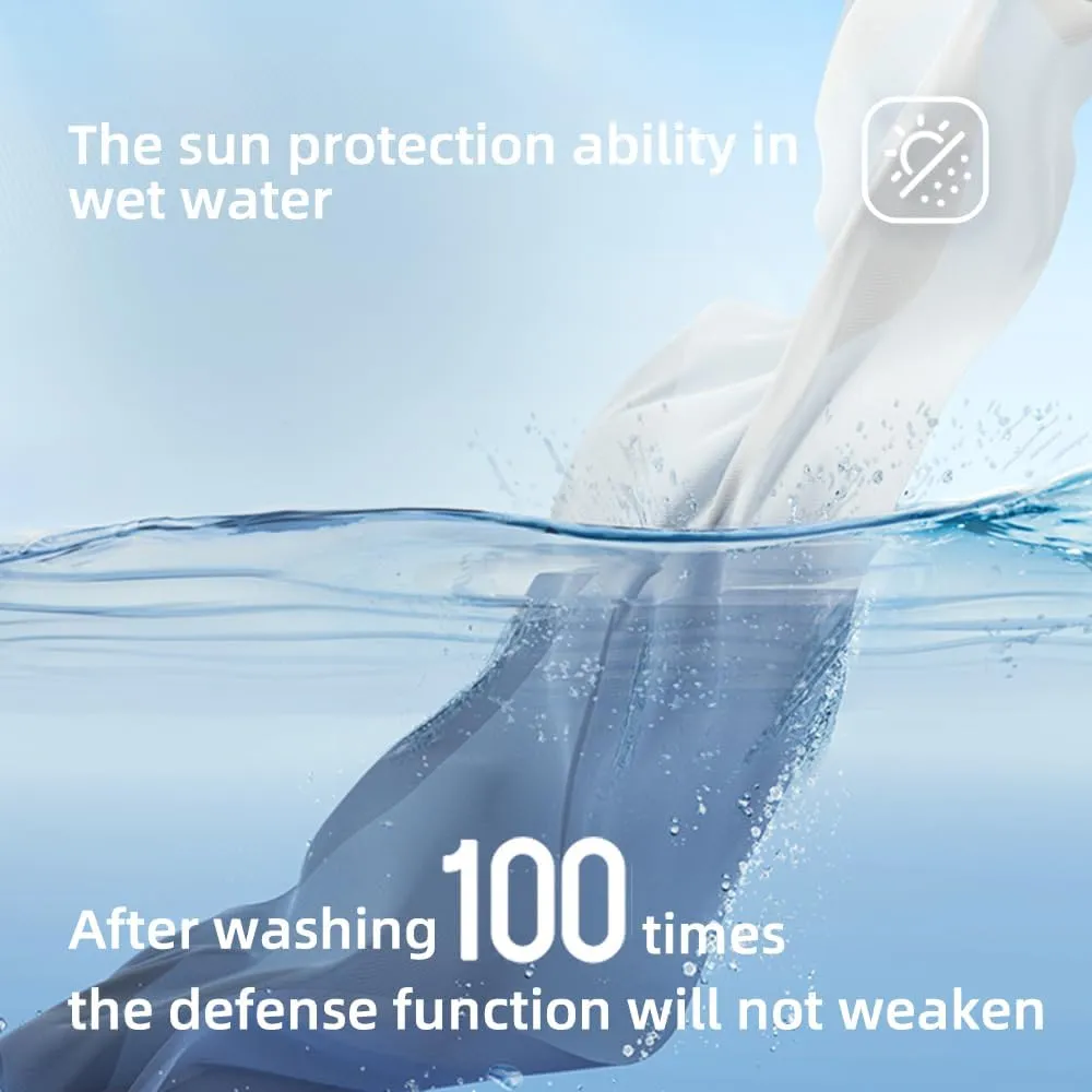 OHRAIN Cropped Sun Protection Jackets UPF50  Cooling Lightweight Breathable Summer Outdoor Tops SLC4M320T
