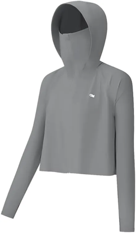 OHRAIN Cropped Sun Protection Jackets UPF50  Cooling Lightweight Breathable Summer Outdoor Tops SLC4M320T