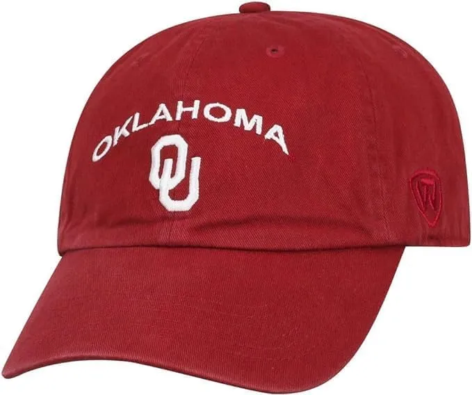 Oklahoma Collegiate Adjustable Hats
