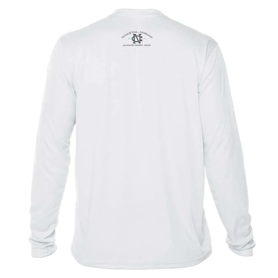 On Island Time Sun Shirt - Men UPF50 Sun Protection Graphic Tee