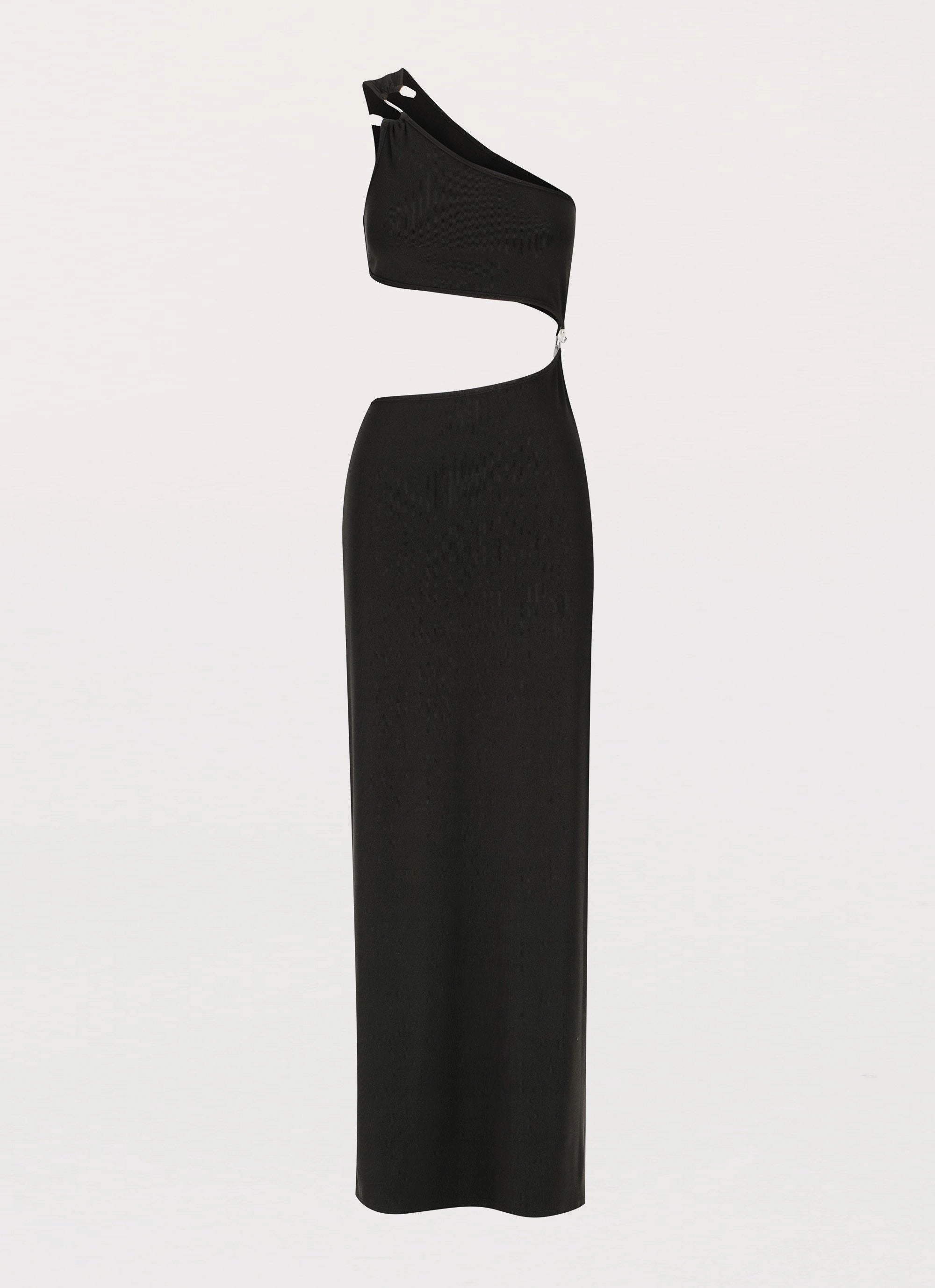 Office Shape On The Moon Maxi Dress - Black