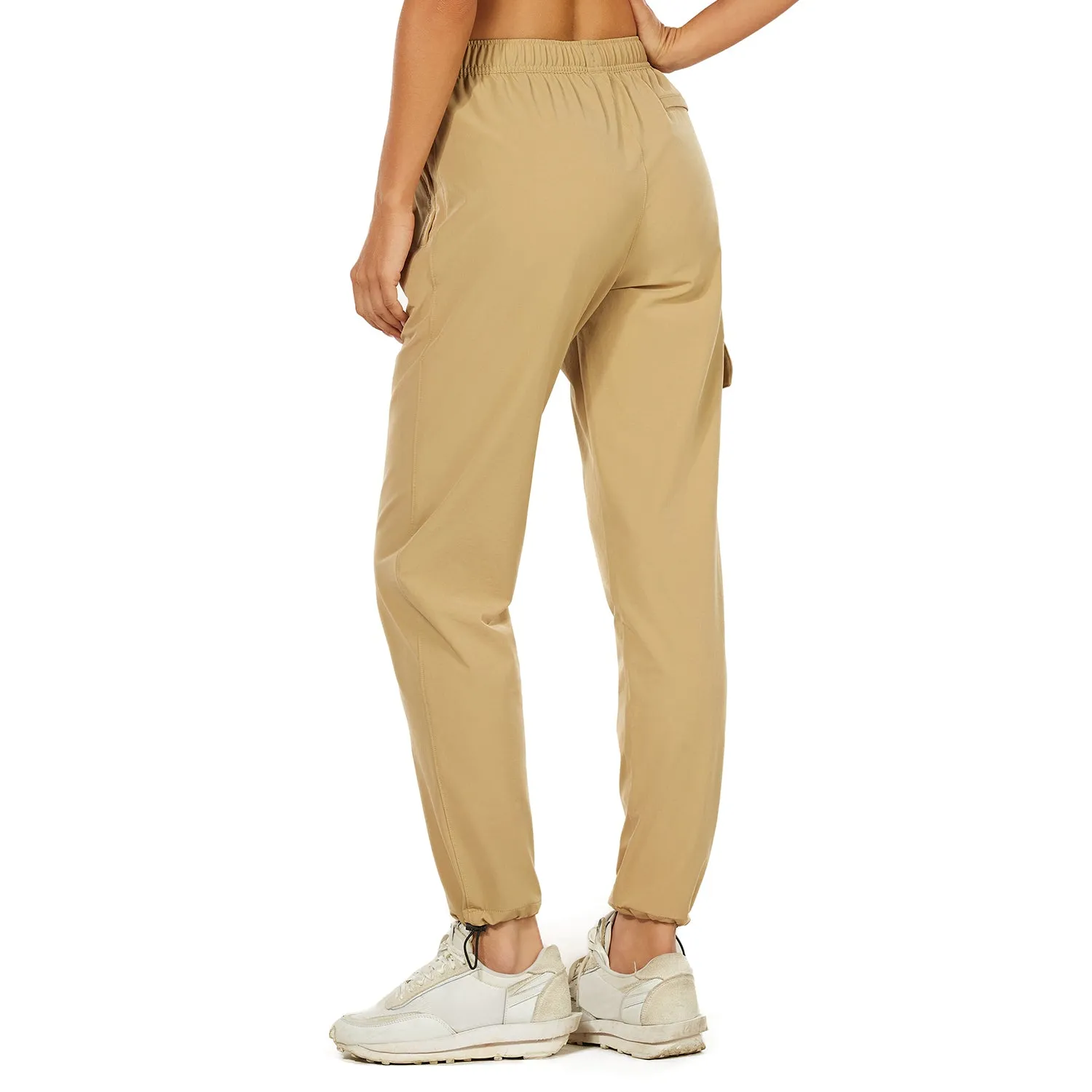 One for All High-Waisted Hiking Pants Khaki