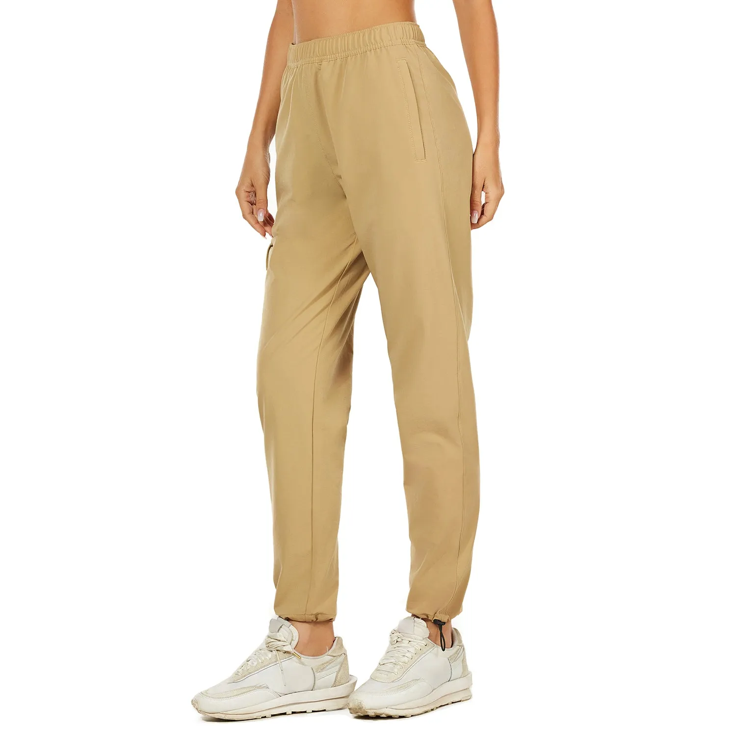 One for All High-Waisted Hiking Pants Khaki