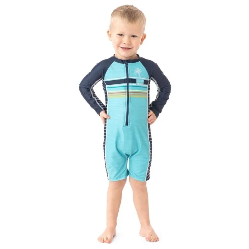 One-Piece Long Sleeve Rashguard Swimsuit